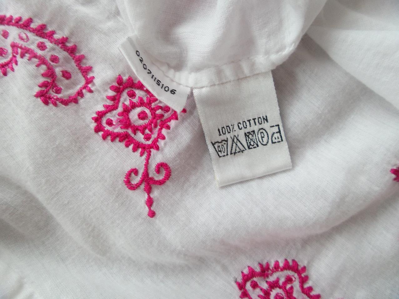 Day Birger Et Mikkelsen Rozmiar 36 Okrągły dekolt Tunika Bluzka Długi rękaw Materiał Bawełna 100% Day Birger Et Mikkelsen Rozmiar 36 Okrągły dekolt Tunika Bluzka Długi rękaw Materiał Bawełna 100%