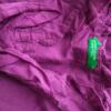 United colors benetton Rozmiar XXL Kolor Różowy Kołnierz Tunika Bluzka Krótki rękaw Materiał Bawełna 100%