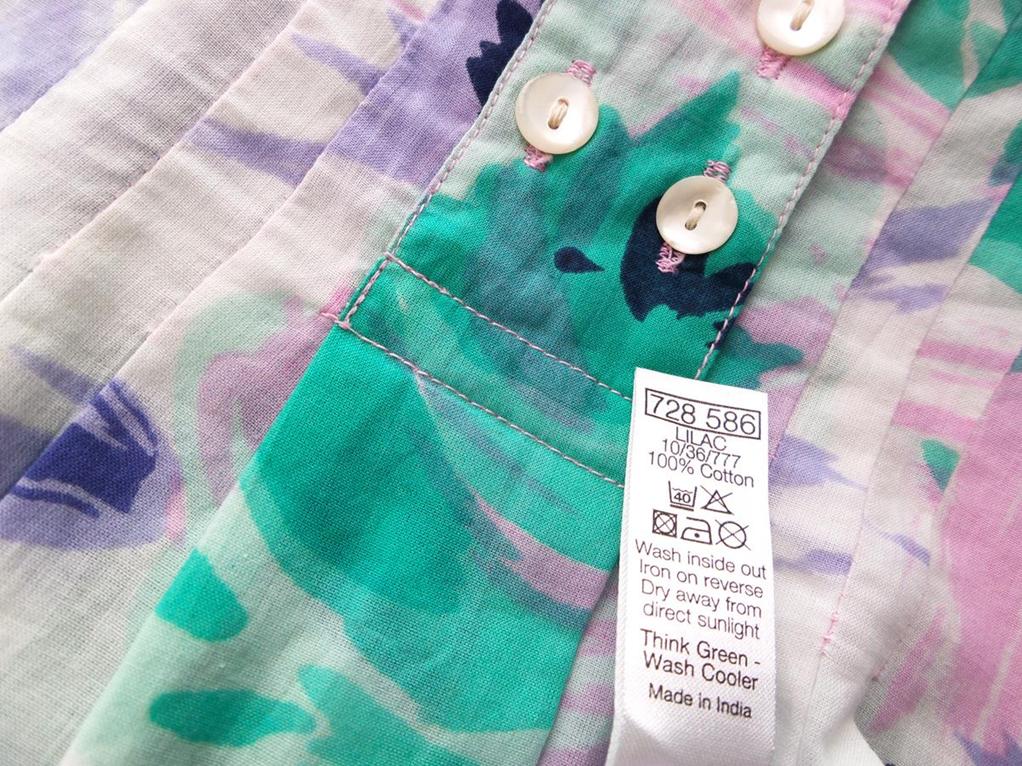 M & co Rozmiar 12 Okrągły dekolt Tunika Bluzka Bezrękawnik Materiał Bawełna 100%