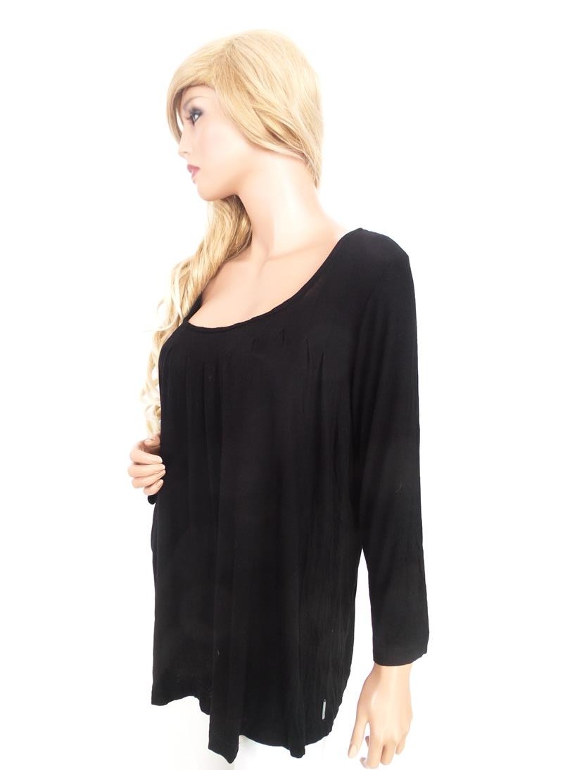Dkny Rozmiar M Kolor Czarny Dekolt U Bluzka Długi rękaw Materiał Rayon Dkny Rozmiar M Kolor Czarny Dekolt U Bluzka Długi rękaw Materiał Rayon