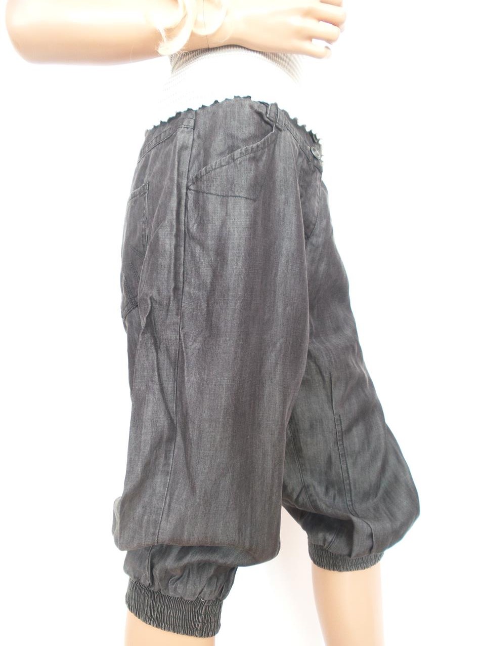 20160721_114546.jpg Pardon Rozmiar 36 Spodnie Rybaczki Materiał Tencel 100%