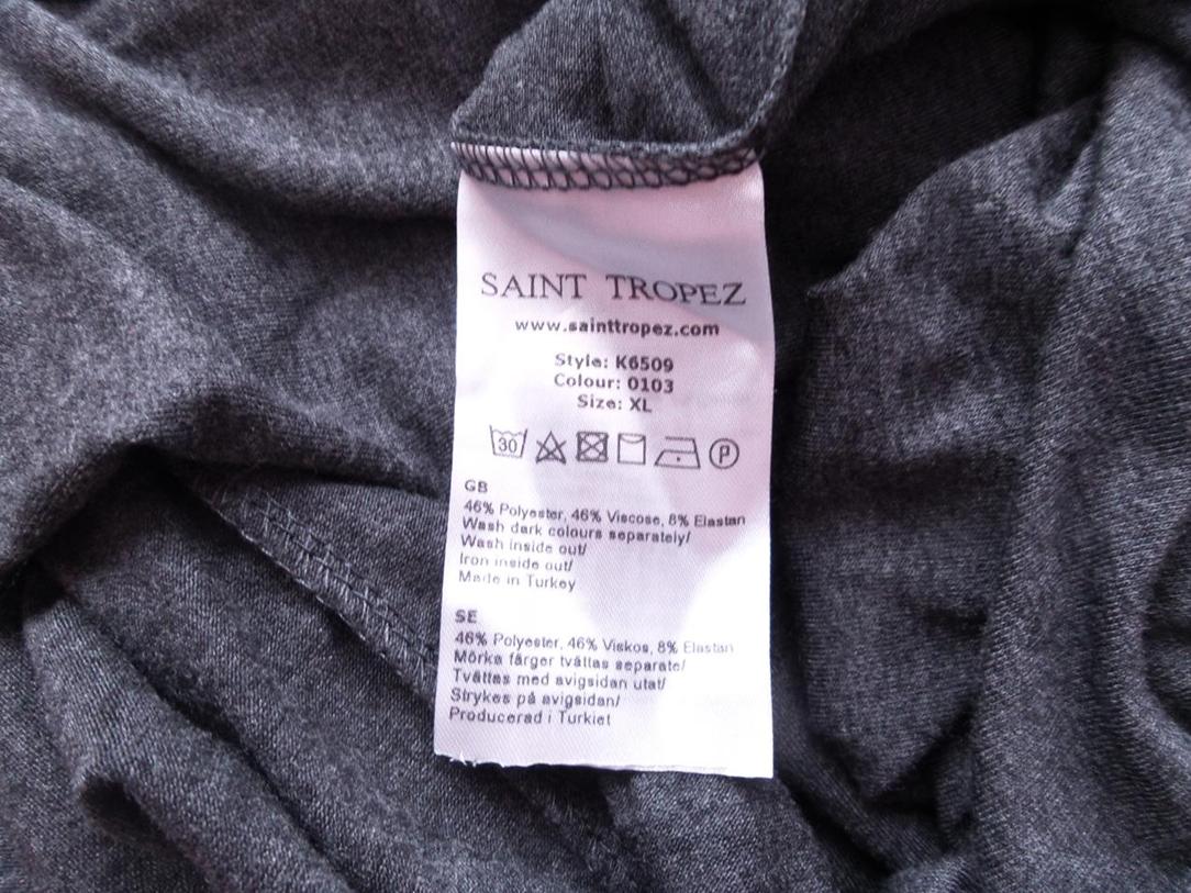 Saint tropez Rozmiar XL Okrągły dekolt Sukienka Sweterkowa Długi rękaw Do Kolan Saint tropez Rozmiar XL Okrągły dekolt Sukienka Sweterkowa Długi rękaw Do Kolan