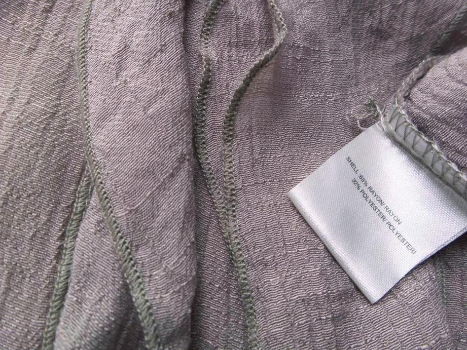 Flash Rozmiar M Kolor Beżowy Okrągły dekolt Tunika Bluzka Krótki rękaw Materiał Rayon