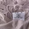 Wardrobe Rozmiar XL Kolor Pastelowy W serek Tunika Bluzka Krótki rękaw Materiał Wiskoza