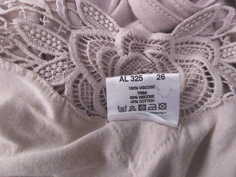Wardrobe Rozmiar XL Kolor Pastelowy W serek Tunika Bluzka Krótki rękaw Materiał Wiskoza Wardrobe Rozmiar XL Kolor Pastelowy W serek Tunika Bluzka Krótki rękaw Materiał Wiskoza