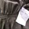 ACNE JEANS Rozmiar 38 Kolor Zielony W serek Tunika Zapinana Bluzka Krótki rękaw Materiał Bawełna 100%