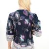 Saint tropez Rozmiar XS/S Paisley Okrągły dekolt Tunika Bluzka Rękaw 3/4 Materiał Bawełna 100%