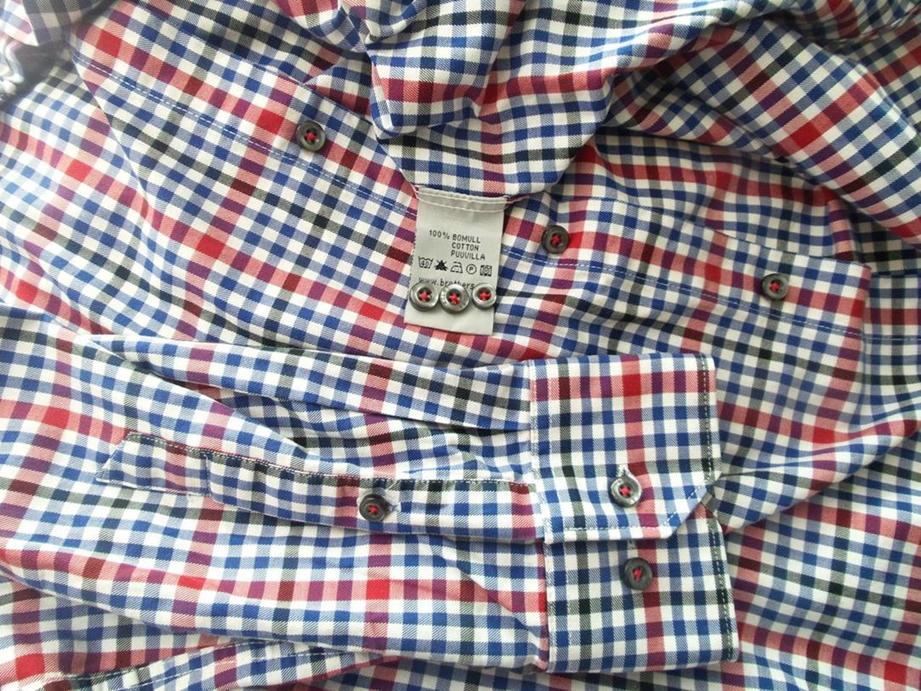 20160805_153628.jpg Riley Rozmiar S Kołnierz Męska Koszula Casual Długi rękaw Materiał Bawełna 100%