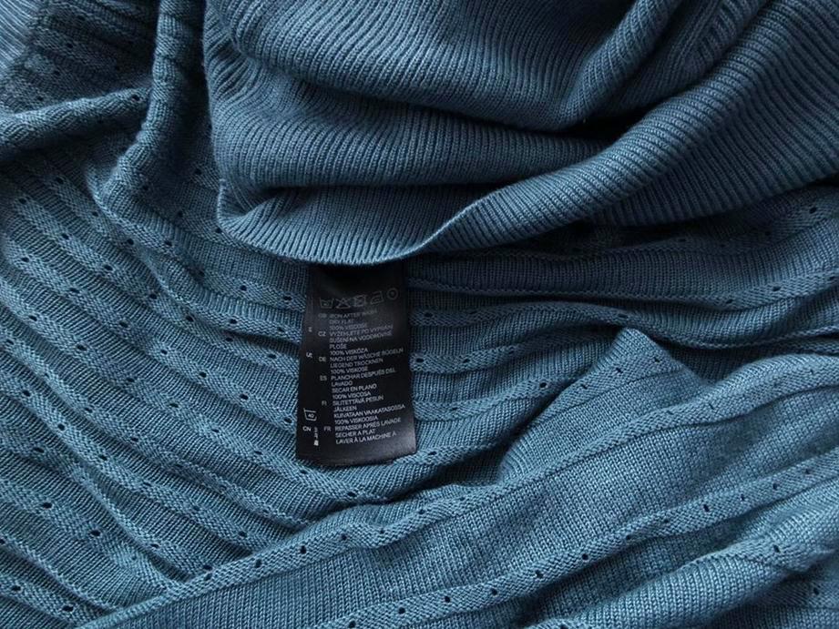 Rozmiar L (40/42) Kolor Niebieski W łódkę Tunika Bluzka Rękaw 3/4 Materiał Wiskoza 100%