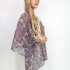 Saint tropez Rozmiar M Damask Paisley Okrągły dekolt Tunika Bluzka Rękaw 3/4 Materiał Bawełna 100%