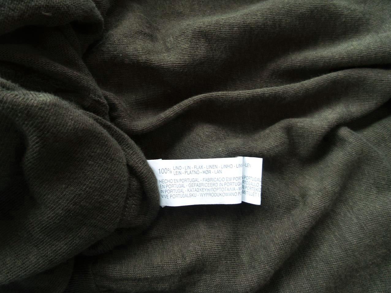 20160824_133251.jpg ZARA BASIC Rozmiar M W łódkę Sweter Krótki rękaw Materiał Len 100% Cienka dzianina
