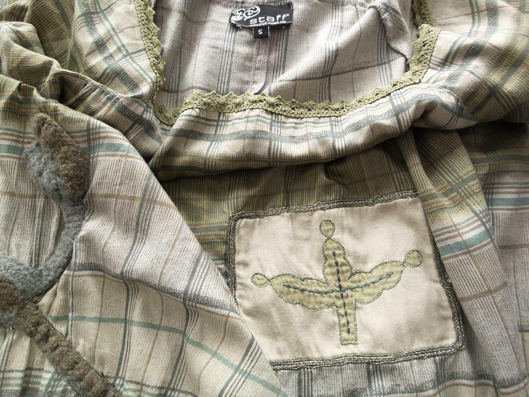 Staff Rozmiar S Kwadratowy dekolt Sukienka Sheath Krótki rękaw Midi Materiał Bawełna 100% Staff Rozmiar S Kwadratowy dekolt Sukienka Sheath Krótki rękaw Midi Materiał Bawełna 100%