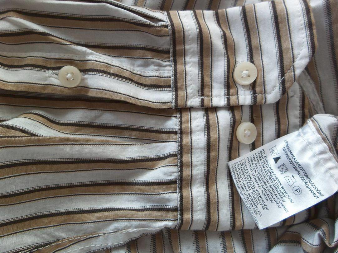 20160829_091708.jpg Rozmiar M Kołnierz Męska Koszula Casual Długi rękaw Materiał Bawełna 100%
