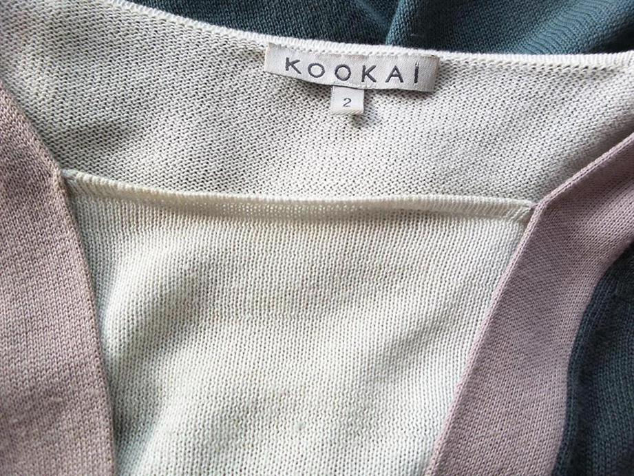 Kookai Rozmiar 2 (M/L) Kwadratowy dekolt Bluzka Krótki rękaw Kookai Rozmiar 2 (M/L) Kwadratowy dekolt Bluzka Krótki rękaw