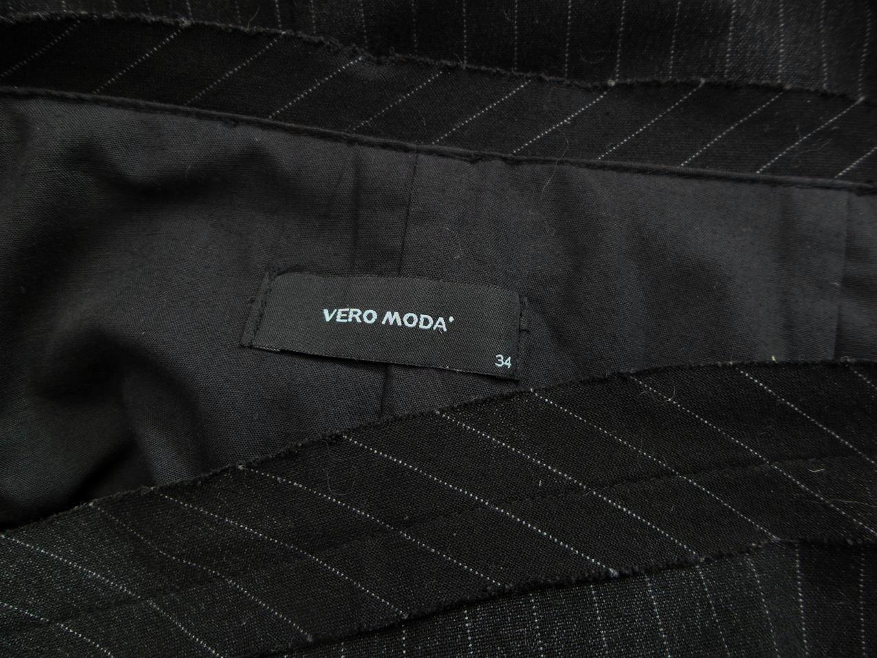 Vero moda Rozmiar 34 Kolor Czarny Spódnica Maxi Długa