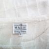 The Masai Rozmiar L Kolor Biały Okrągły dekolt Kardigan Zapinany Rękaw 3/4 Materiał Wiskoza Cienka dzianina