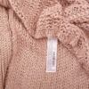 Zara Rozmiar M Głęboki Serek Otwarty Kardigan Krótki rękaw Materiał Akryl 100%