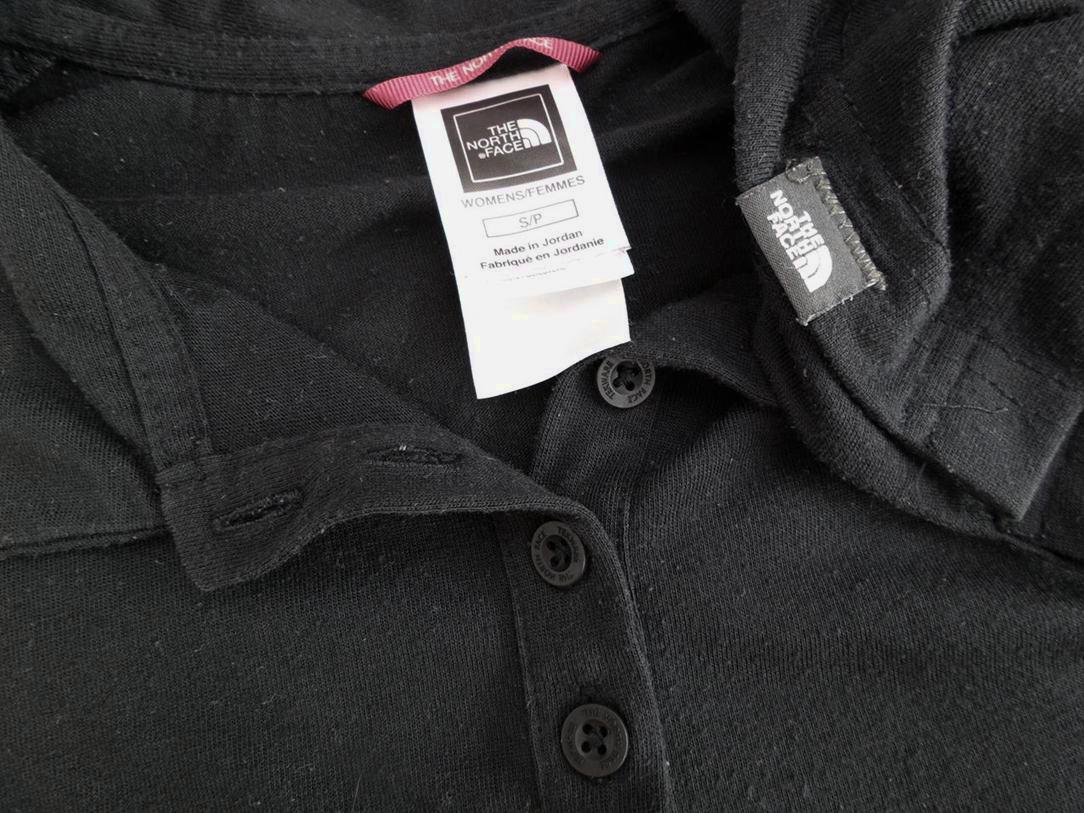 20160915_112204.jpg The North Face Rozmiar S Kolor Czarny Kołnierz Koszulka Polo Krótki rękaw