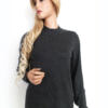Soyaconcept Pół golf Sweter Długi rękaw Materiał Wiskoza Cienka dzianina