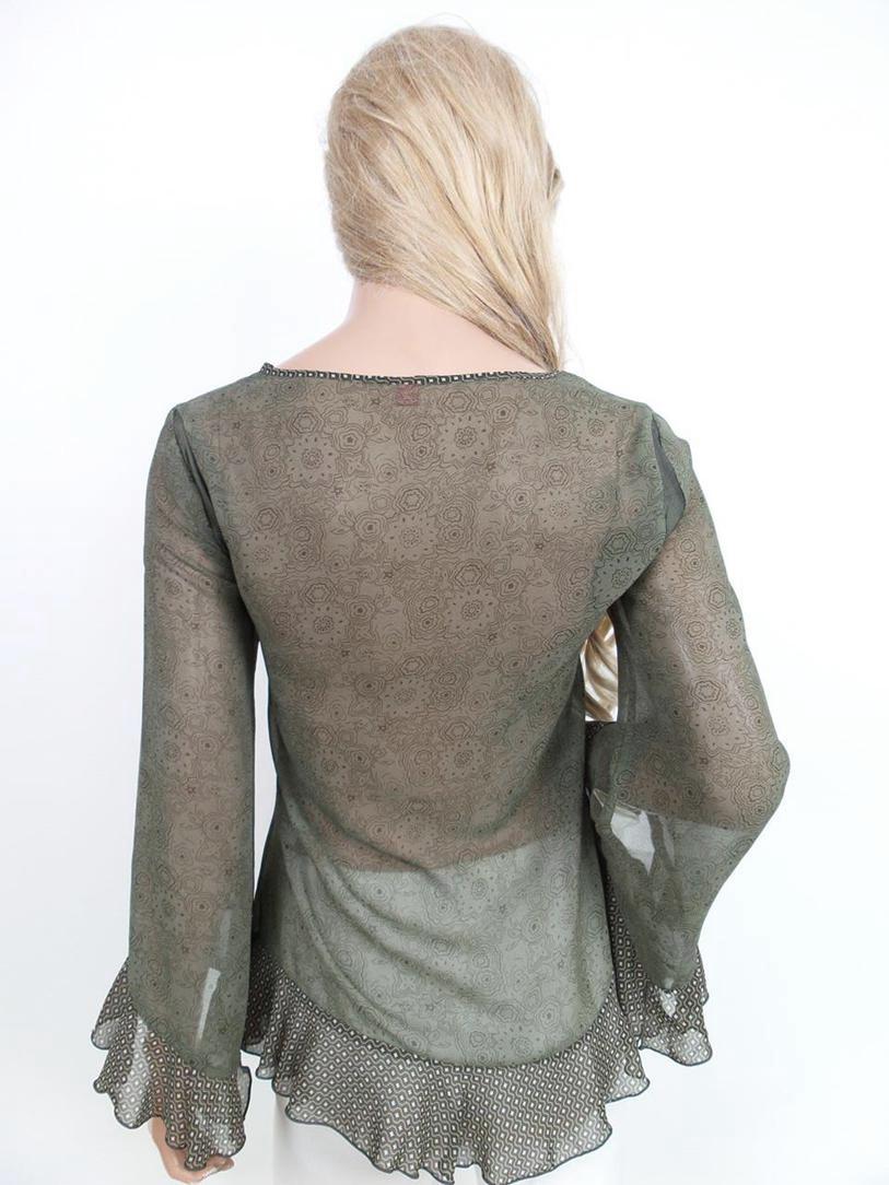 Esprit Rozmiar XS/S Okrągły dekolt Bluzka Rękaw 3/4 Esprit Rozmiar XS/S Okrągły dekolt Bluzka Rękaw 3/4
