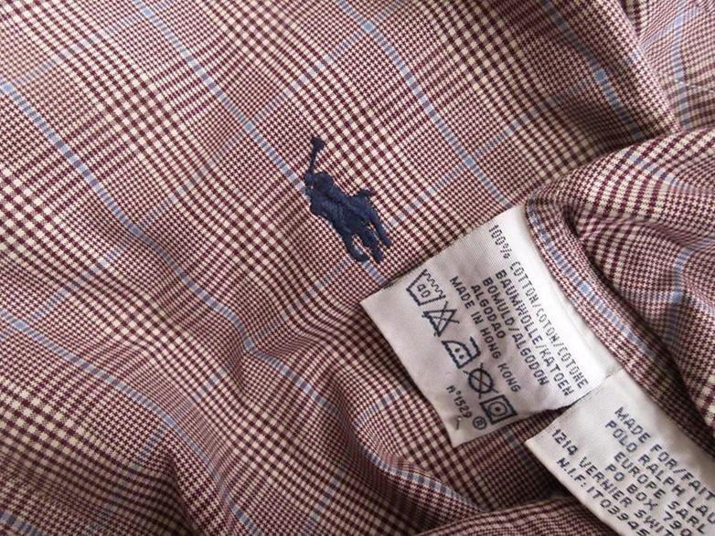 20160927_162732.jpg Polo Ralph Lauren Rozmiar M Kołnierz Męska Koszula Casual Długi rękaw Materiał Bawełna 100%