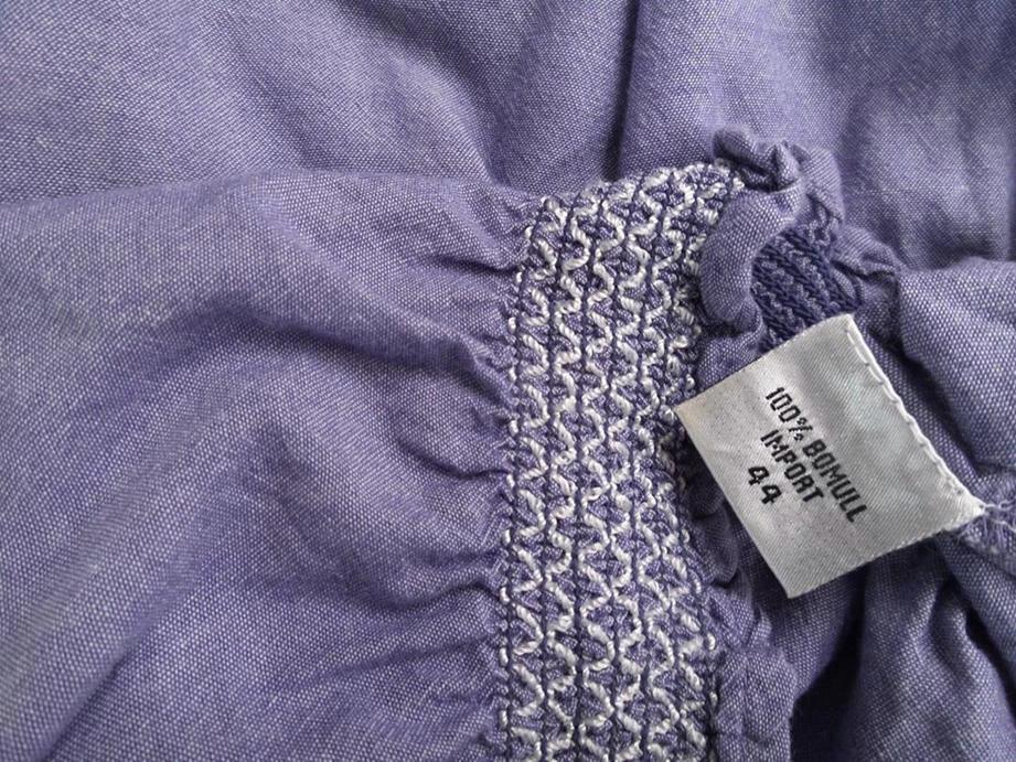20160928_141931.jpg Zavanna Rozmiar 44 Kolor Fioletowy Keyhole Crew Neck Bluzka Krótki rękaw Materiał Bawełna 100%