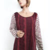 Maison scotch Rozmiar 40 (3) W łódkę Bluzka Długi rękaw Materiał Bawełna 100%