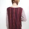 Maison scotch Rozmiar 40 (3) W łódkę Bluzka Długi rękaw Materiał Bawełna 100%