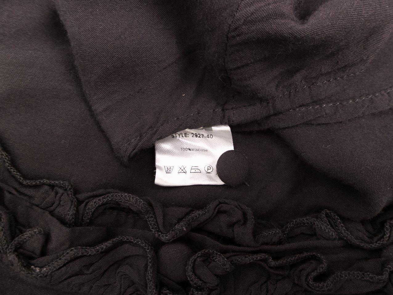 Nu by staff Rozmiar XS Kołnierz Bluzka Rękaw 3/4 Materiał Wiskoza 100% Nu by staff Rozmiar XS Kołnierz Bluzka Rękaw 3/4 Materiał Wiskoza 100%
