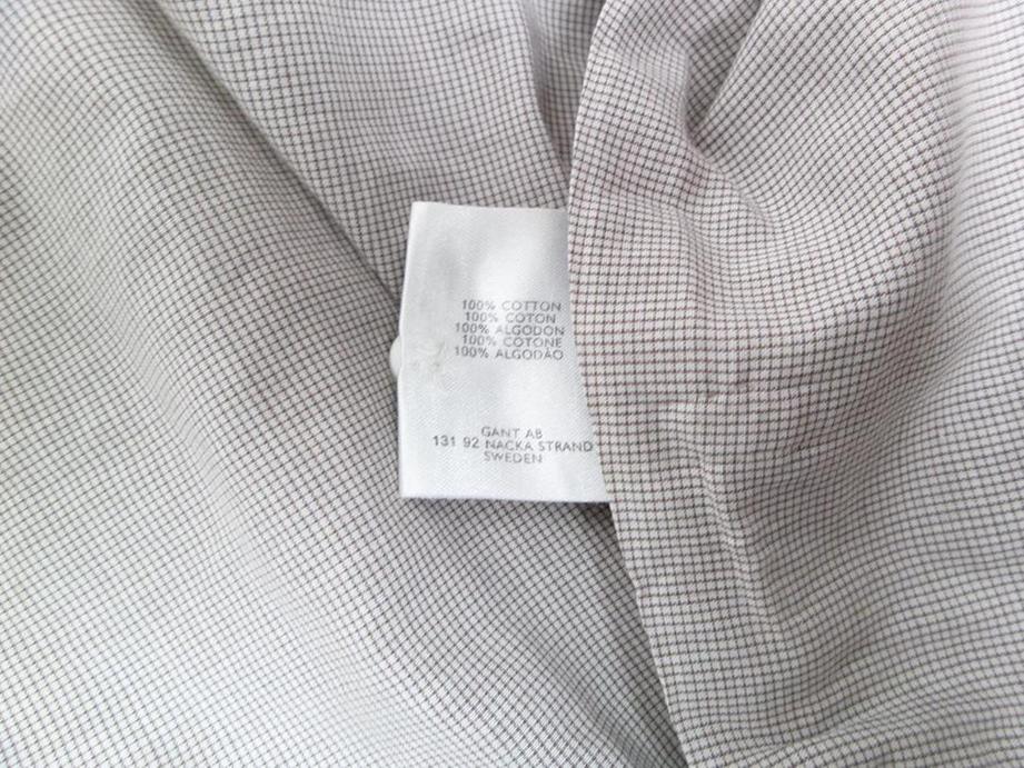 Gant Rozmiar 40 Okrągły dekolt Bluzka Popover Guziki Krótki rękaw Materiał Bawełna 100% Gant Rozmiar 40 Okrągły dekolt Bluzka Popover Guziki Krótki rękaw Materiał Bawełna 100%
