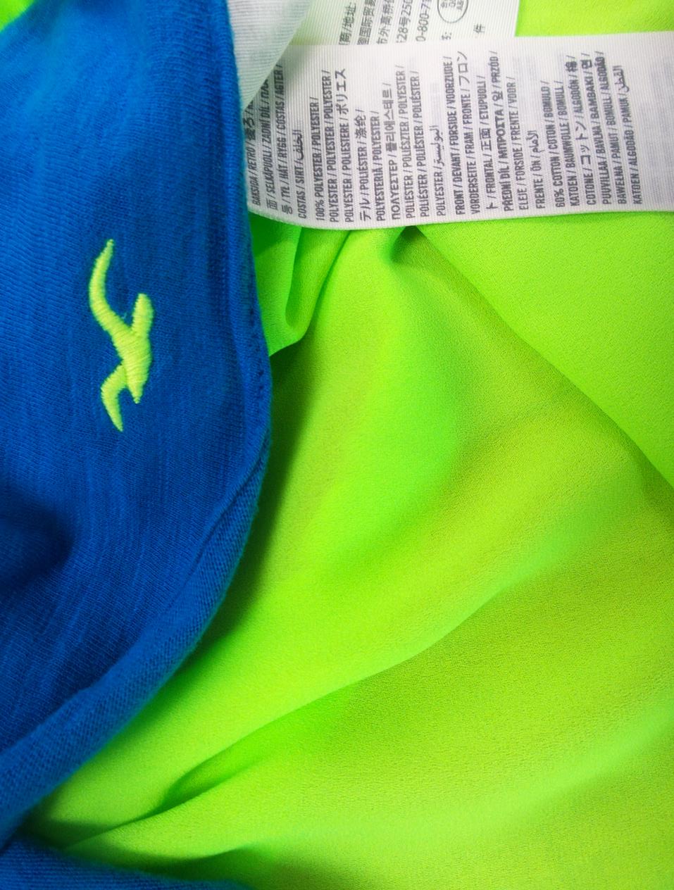20161014_090200.jpg Hollister Rozmiar XS Okrągły dekolt Bluzka Bezrękawnik