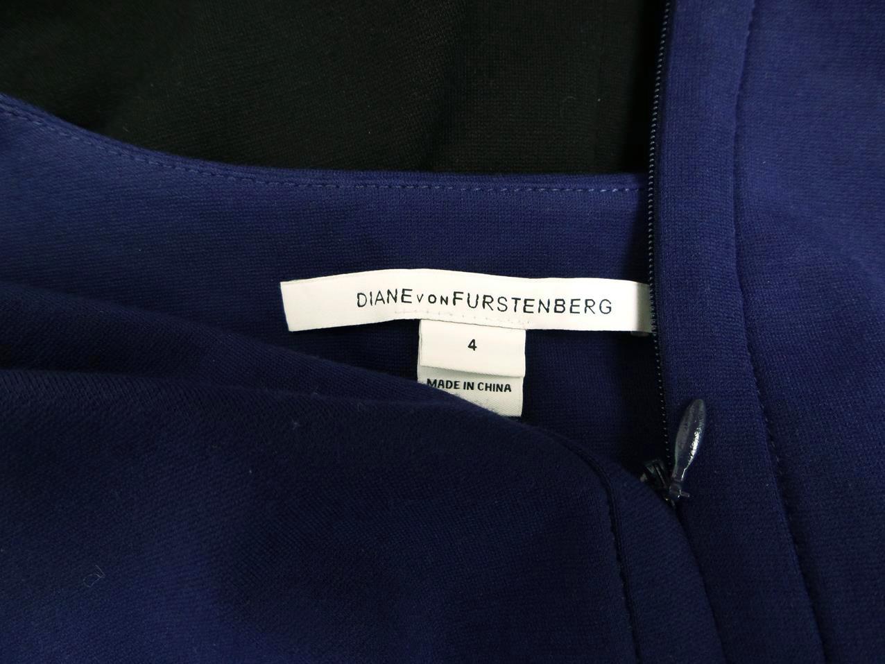Diane von Furstenberg Rozmiar 4 (42) Crew Neck Sukienka Ołówkowa Bezrękawnik Do Kolan Materiał Wiskoza Diane von Furstenberg Rozmiar 4 (42) Crew Neck Sukienka Ołówkowa Bezrękawnik Do Kolan Materiał Wiskoza