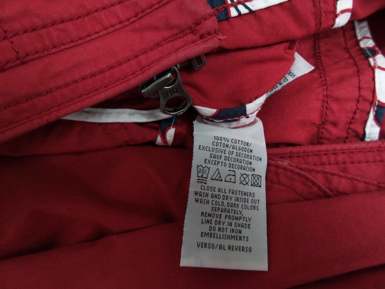 20161102_145233.jpg Hilfiger denim Rozmiar M Kolor Czerwony Kurtka Długi rękaw Materiał Bawełna 100%