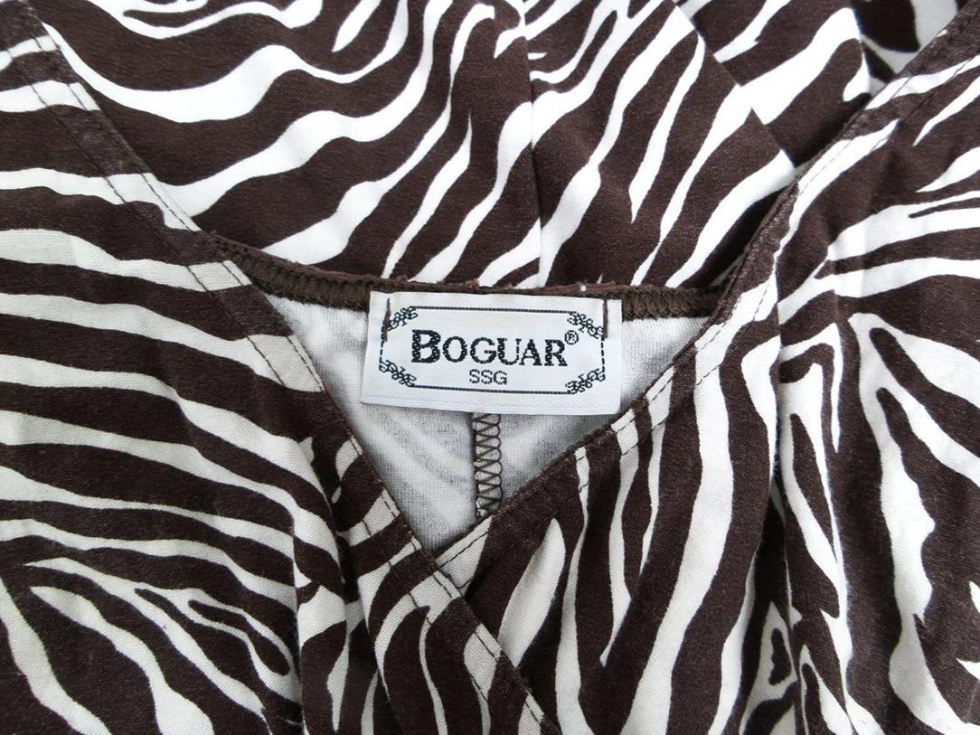 Boguar W serek Sukienka A-Line Bezrękawnik Midi Materiał Wiskoza Boguar W serek Sukienka A-Line Bezrękawnik Midi Materiał Wiskoza