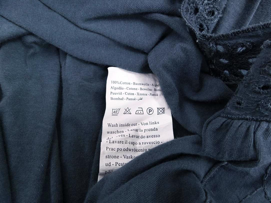 Vero moda Rozmiar S Kwadratowy dekolt Tunika Bluzka Rękaw 3/4 Materiał Bawełna 100%