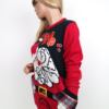 Cedarwood state Rozmiar S Crew Neck Sweter Świąteczny Gwiazdka Długi rękaw Gruba dzianina
