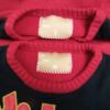 Cedarwood state Rozmiar S Crew Neck Sweter Świąteczny Gwiazdka Długi rękaw Gruba dzianina