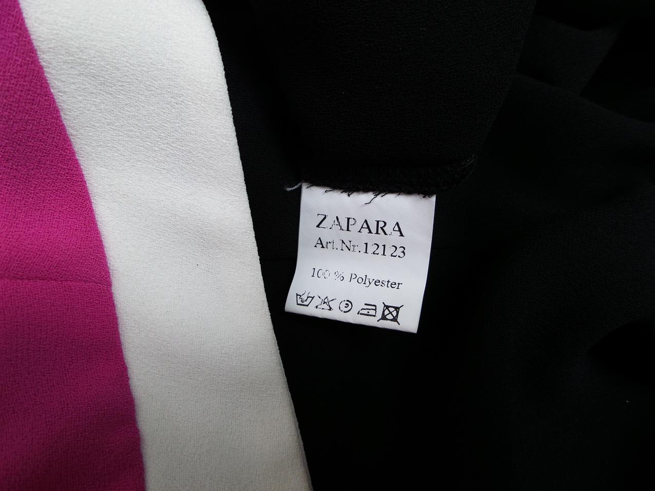 Zapara Rozmiar 42 (14) Okrągły dekolt Sukienka Mini Bezrękawnik Krótka Zapara Rozmiar 42 (14) Okrągły dekolt Sukienka Mini Bezrękawnik Krótka