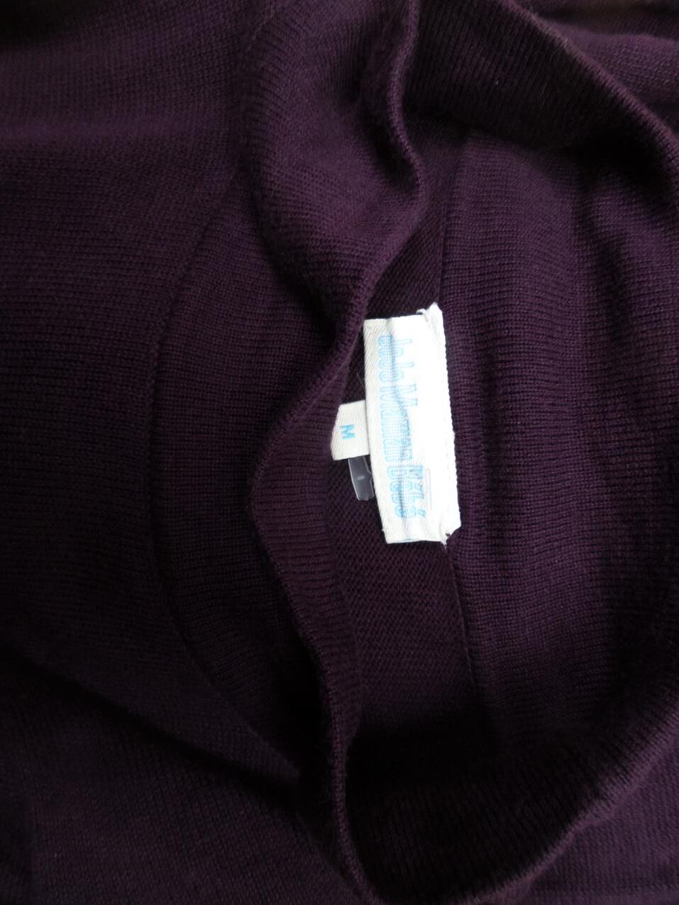 Jojo Maman Bebe Rozmiar M Pół golf Sukienka Sweterkowa Długi rękaw Midi Materiał Bawełna Jojo Maman Bebe Rozmiar M Pół golf Sukienka Sweterkowa Długi rękaw Midi Materiał Bawełna