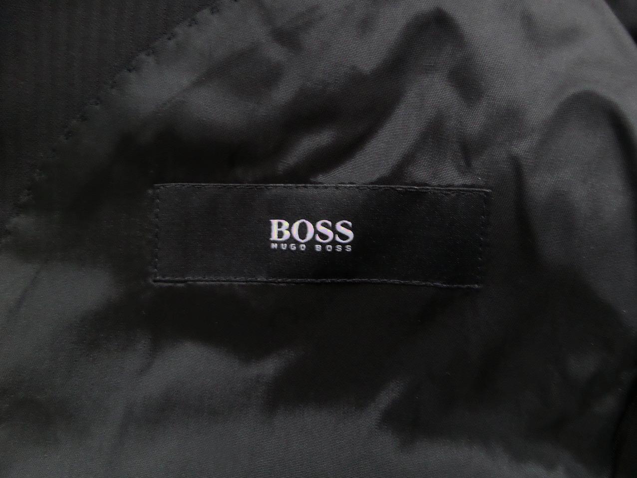 20161117_144719.jpg Hugo Boss Rozmiar 50 Kolor Czarny Męska Marynarka Długi rękaw Materiał Wiskoza 100%