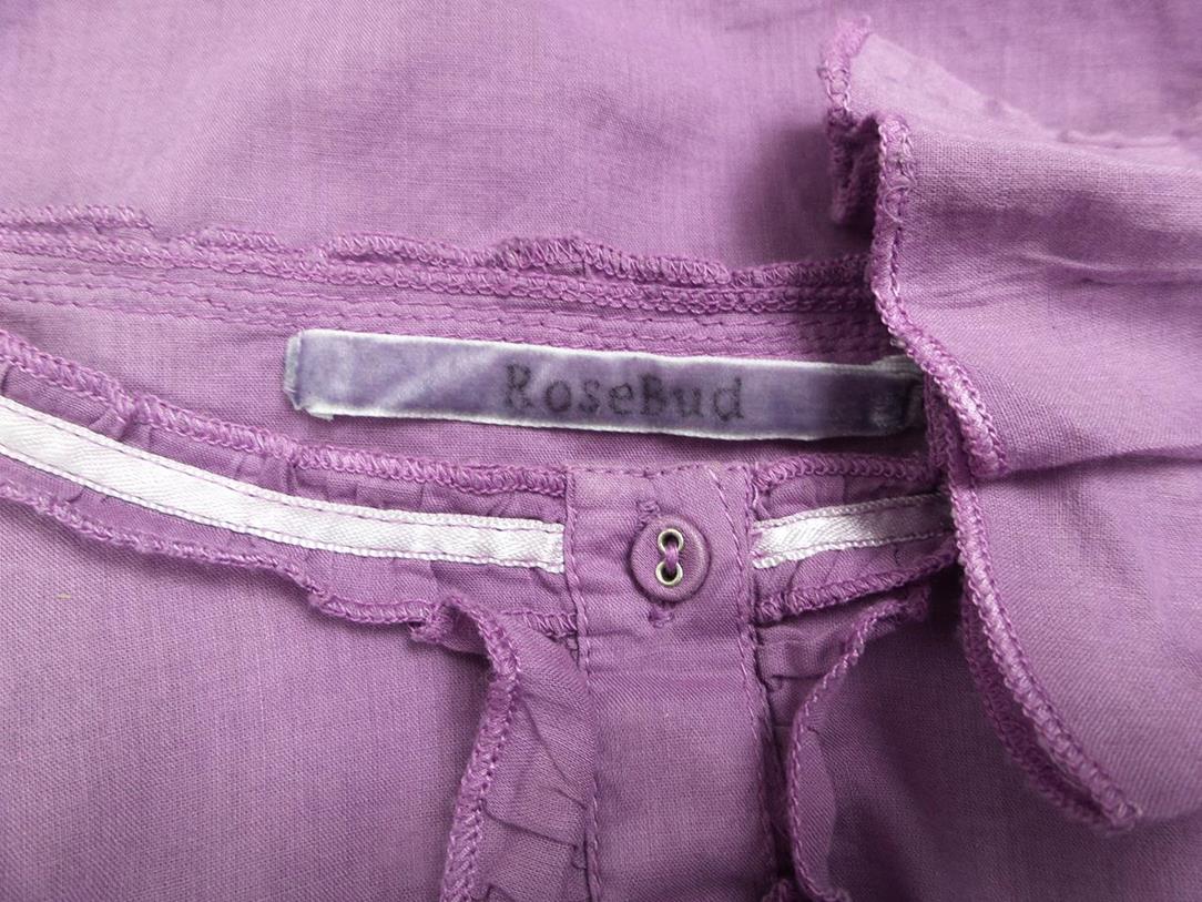Rosebud Rozmiar M Kolor Fioletowy Okrągły dekolt Tunika Popover Bluzka Długi rękaw Materiał Bawełna 100% Rosebud Rozmiar M Kolor Fioletowy Okrągły dekolt Tunika Popover Bluzka Długi rękaw Materiał Bawełna 100%