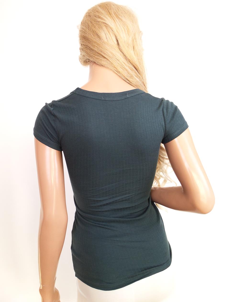 Twin set Simona Barbieri Rozmiar S Kolor Granatowy Okrągły dekolt T-Shirt Krótki rękaw Materiał Bawełna