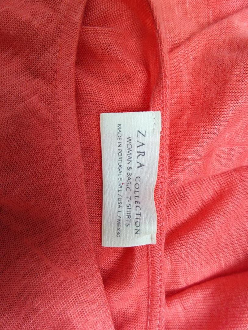 Zara Rozmiar L Okrągły dekolt Sukienka Prostokątna Krótki rękaw Do Kolan Materiał Len 100% Zara Rozmiar L Okrągły dekolt Sukienka Prostokątna Krótki rękaw Do Kolan Materiał Len 100%