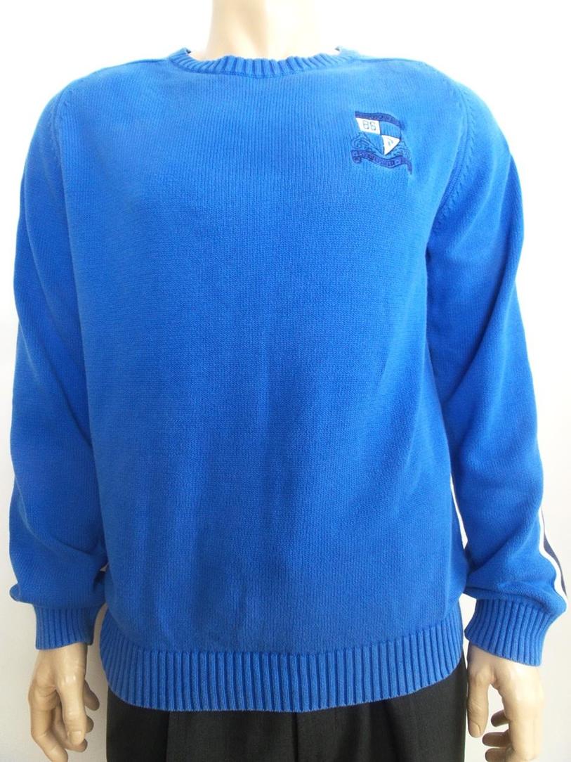 Peak performance Rozmiar XL Kolor Niebieski Męski Sweter Długi rękaw Materiał Bawełna 100%