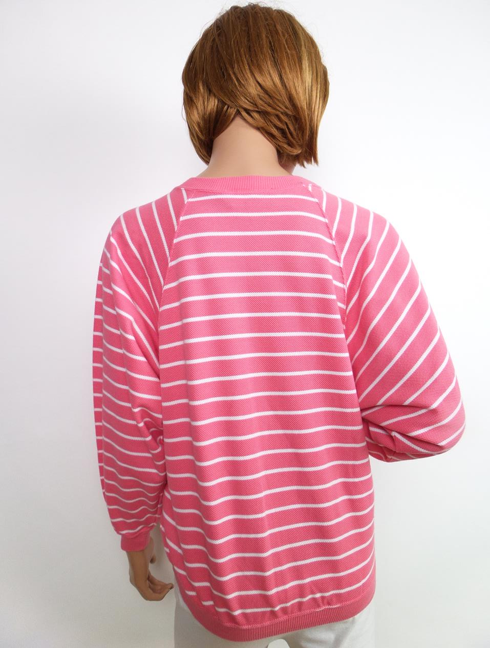 20161205_161028.jpg Rozmiar S Pasy Crew Neck Sweter Długi rękaw