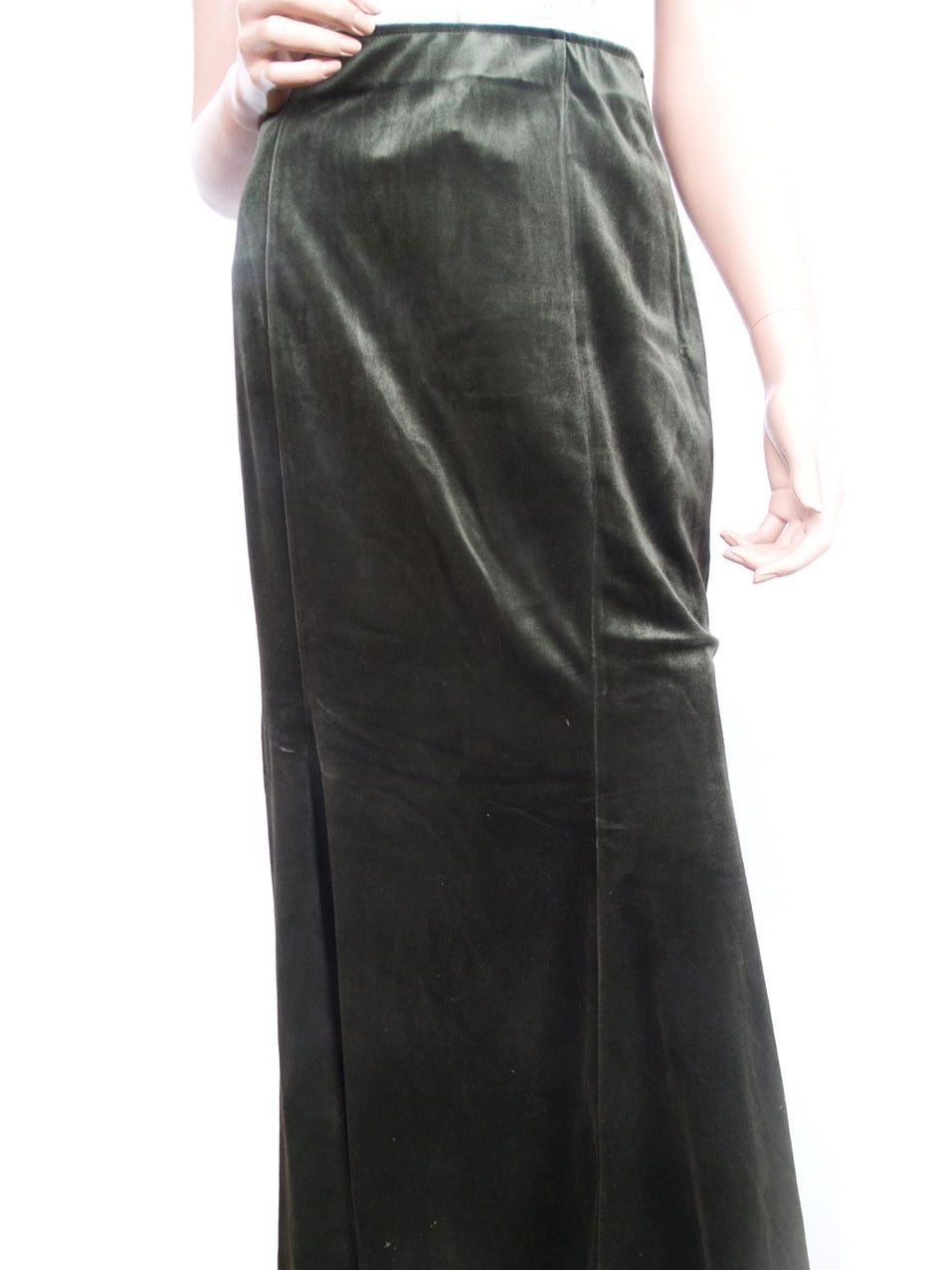 Vintage Rozmiar 38 Kolor Zielony Spódnica Maxi Długa