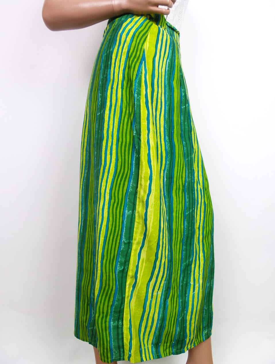 Vintage Rozmiar 38 Spódnica Maxi Długa