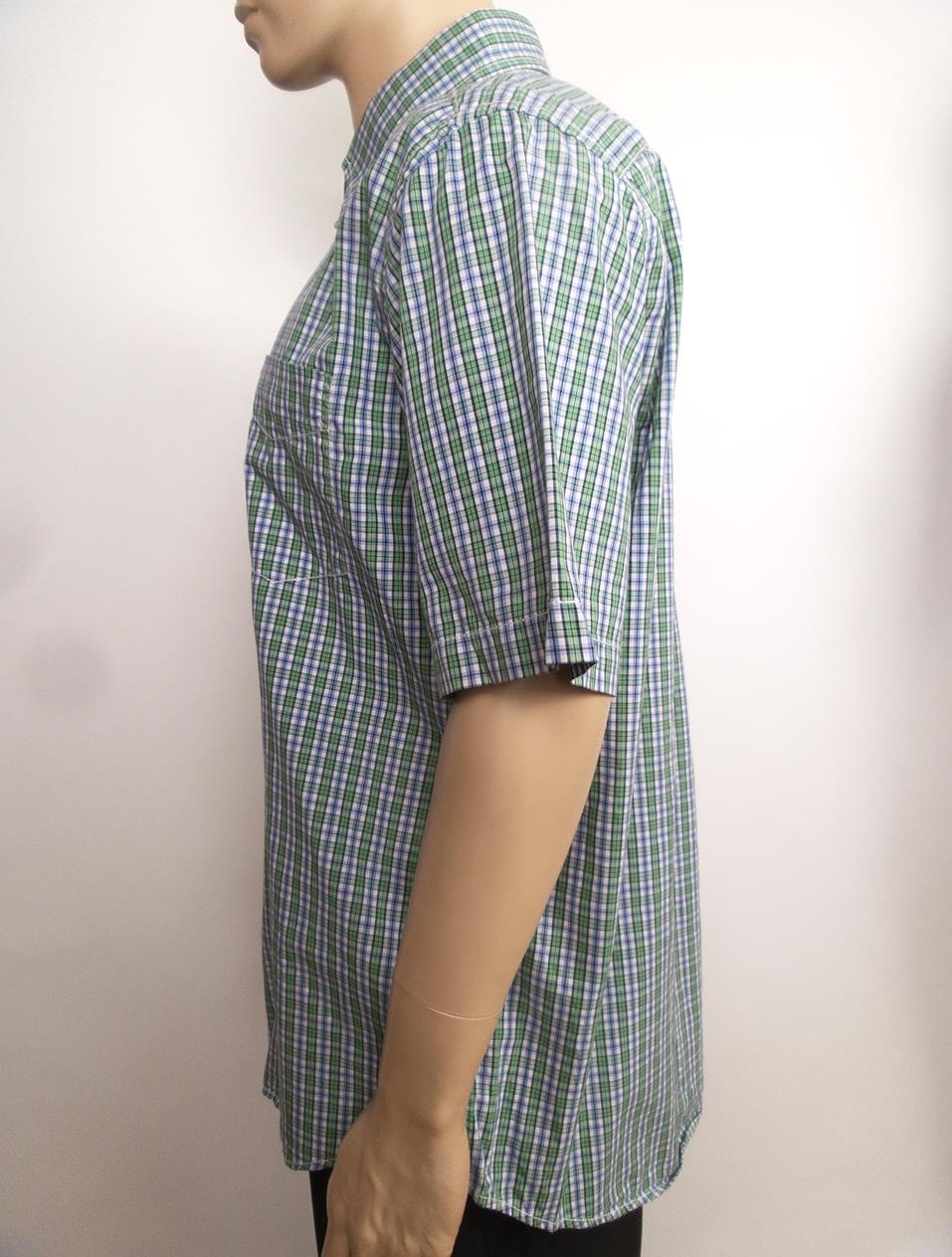 20161208_144554.jpg Tommy hilfiger Rozmiar L / G Kołnierz Męska Koszula Casual Krótki rękaw Materiał Bawełna 100%