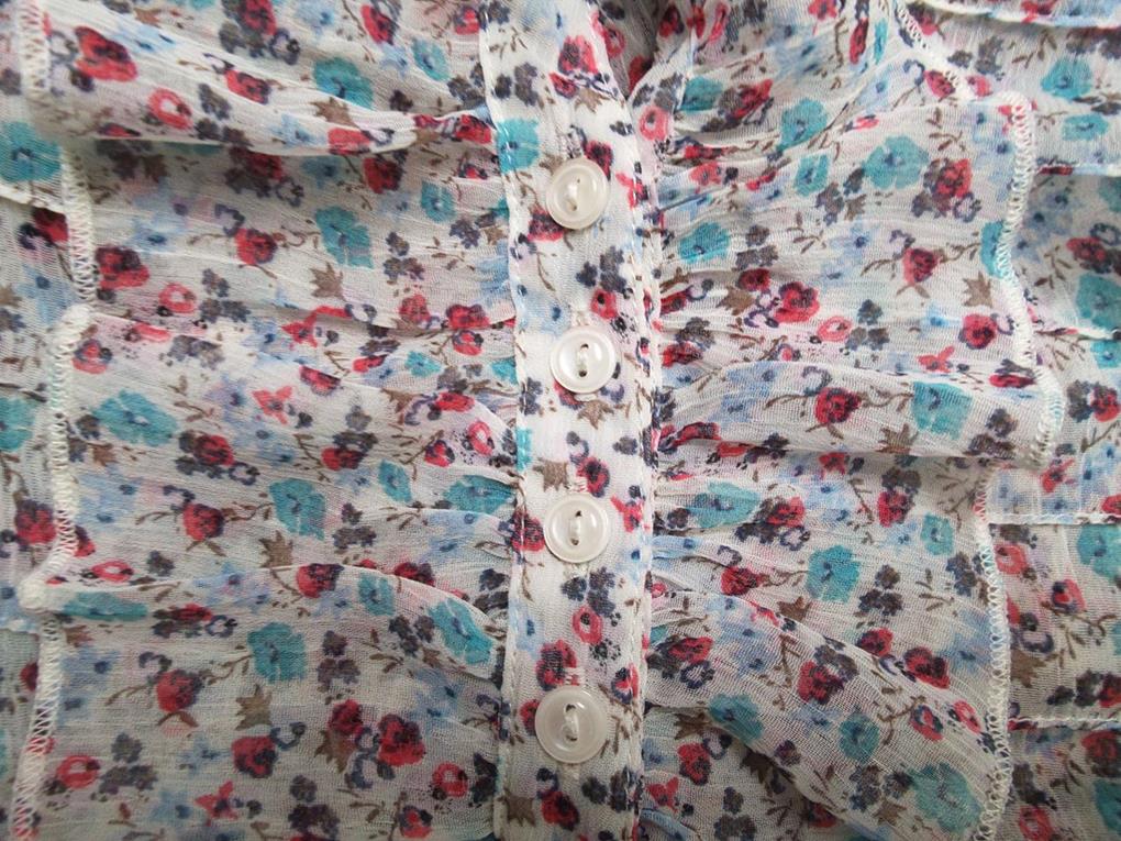 Gina Tricot Rozmiar 38 Split Crew Neck Bluzka Długi rękaw Gina Tricot Rozmiar 38 Split Crew Neck Bluzka Długi rękaw