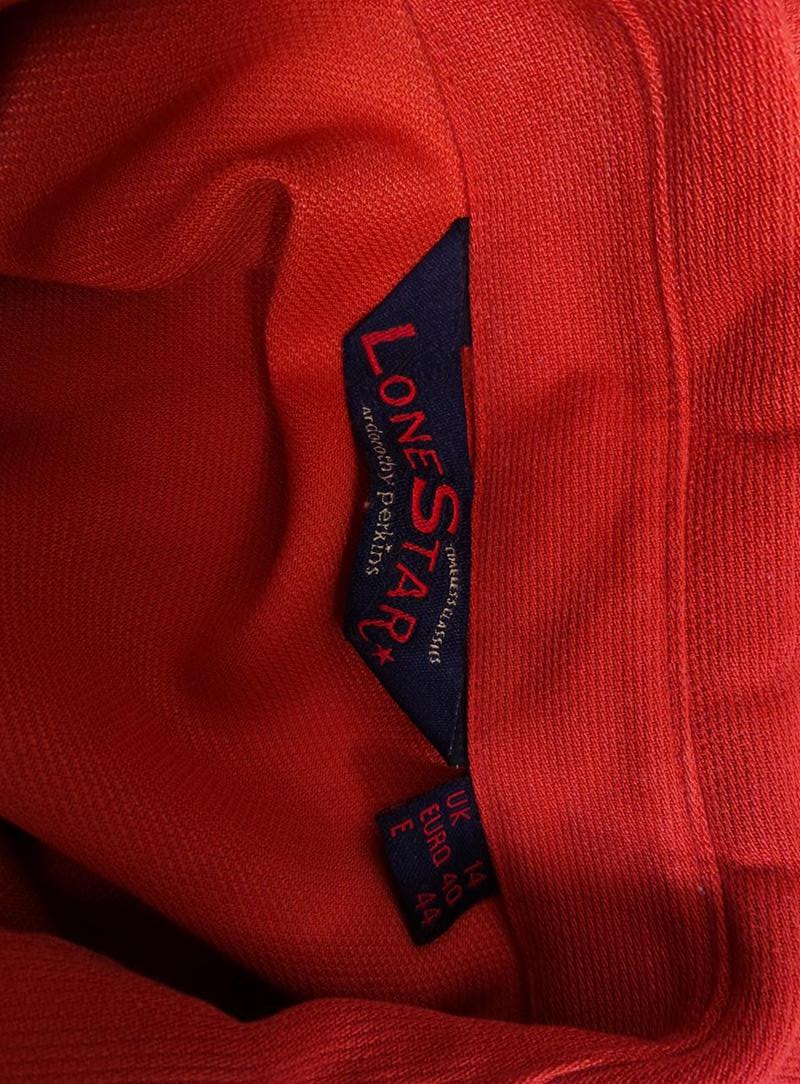 20161209_132908.jpg Dorothy perkins Rozmiar 40 Kolor Pomarańczowy Kołnierz Koszula Zapinana Bluzka Długi rękaw Materiał Wiskoza
